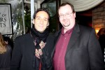 Me with composer Alexandre Desplat